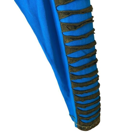 Mermaid Underwater Sea Embroidered Jacket Dress Sz L - Picture 7 of 12